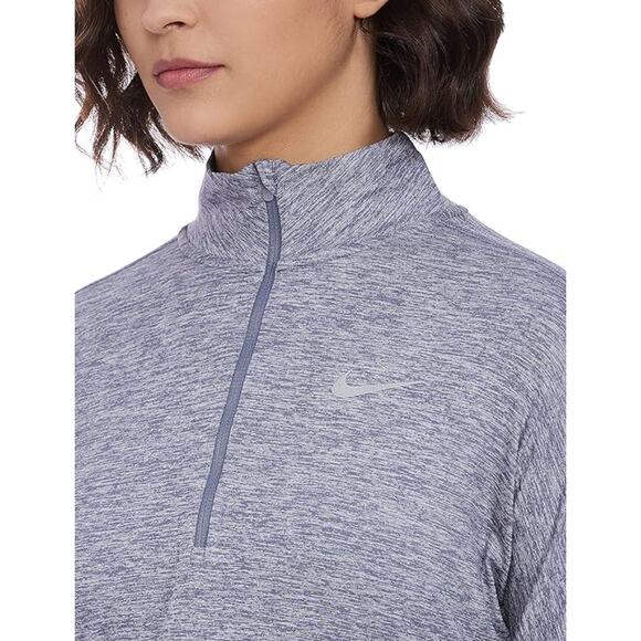 Nike Dri-FIT Black Cropped Workout Top - Women's Size S - Picture 1 of 11